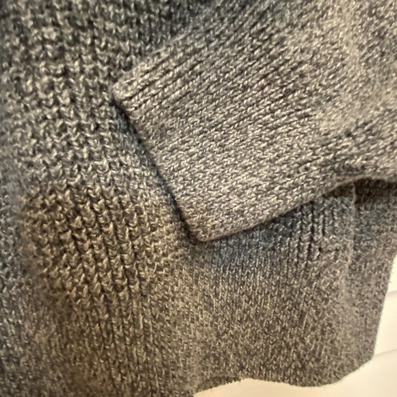 ORIGINAL Weatherproof 100% Cotton Grey Mixed Sweater Size L. Fits Small - Picture 5 of 11